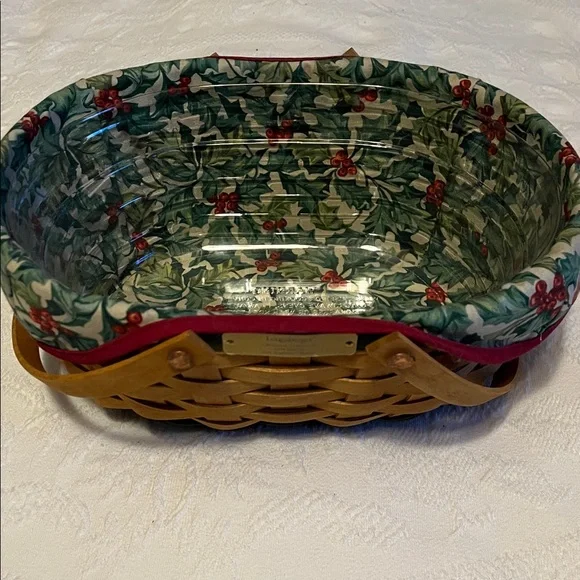 Longaberger Christmas Collection basket 2004 Get Together Basket - Picture 7 of 7